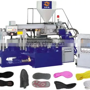 Rotary TPR/PVC Plasitc Sole Injection Moulding Machine (1/2 Color) thumbnail-1