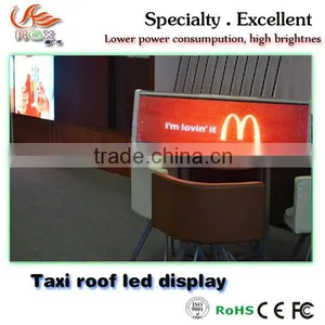 RGX-11 Led Taxi Top Advertising Light Box,taxi Top Advertising Light Box,taxi Top Full Color Led Display thumbnail-1