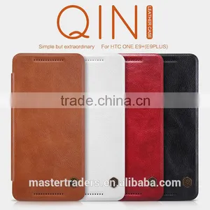 Original NILLKIN Qin Series Wallet Flip PU Leather Case For HTC One E9 Plus MT-3513 thumbnail-1