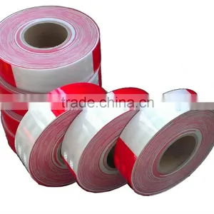 Red White Reflective Rolls Signing/truck Reflective Tape Supplier's Choice thumbnail-1