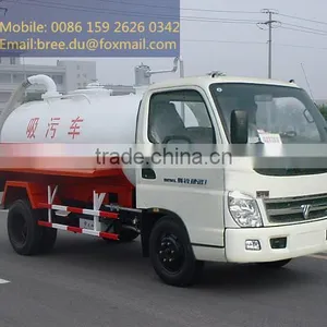 4ton New China Vacuum Suction Sewage Truck thumbnail-1