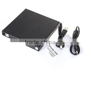 2016 Hot Sale External Black USB Slim 8x DVDRW DL DVD CD RW ROM Burner Writer Drive Optical All PC High Quality COMBO thumbnail-6