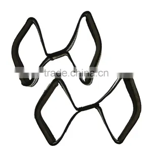 Figure 8 Weightlifting Straps Made by Heavy-duty 100% Cotton With Neoprene Padding thumbnail-1