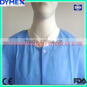 Blue Disposable Surgical Lab Coats thumbnail-2