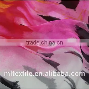 Faddish Digital Printed French Silk Chiffon Fabric thumbnail-4