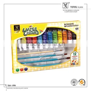 12 Color 12 ml Free Sample Best Quality Artist Water Color Paint Set thumbnail-1