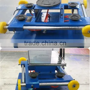 Insulated Glazed Glass Unites Rotated Sealant Spreading Table thumbnail-5