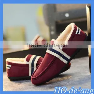 2015 New Style Peas Men Shoes Velvet Warm Winter Men's Casual Shoes Korean Cotton Canvas Winter Men Shoes MHo-114 thumbnail-3