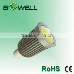 9W E27 50*108mm CE RoHS Aluminum COB LED Spot Lighting Lamps thumbnail-1