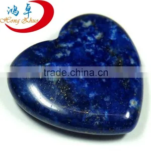Natural Lapis Lazuli Heart Gemstone Beads Wholesale thumbnail-1