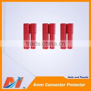Maytech 4mm Golden Banana Connector Protector Male and Female in Pair thumbnail-1