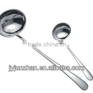 Stainless Soup Spoon Made in Jieyang With Plain Handle thumbnail-1