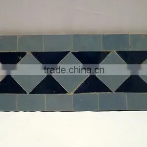 Moroccan Borde Stairs Moorish Tile Zellige thumbnail-1