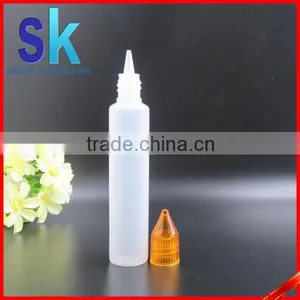 Beautiful Unicorn Bottle 15ml 30ml pe Plastic Bottle With Colorful Screw Cap for e Liquid Wholesale thumbnail-3