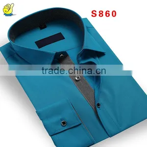Men Shirts 2015 Factory New Design Long Shirt for Men thumbnail-1