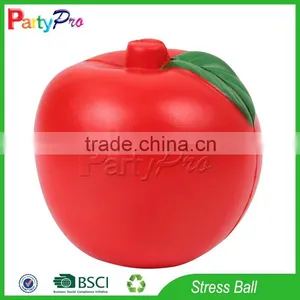 Partypro Hot New Products for 2015 Zhejiang Custom Logo Wholesale Fruit Shape PU Stress Ball thumbnail-1