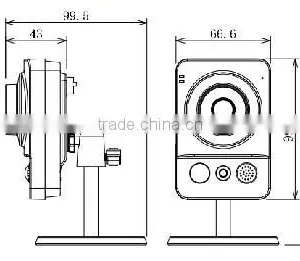 DAHUA 1.3Megapixel HD Wifi Cube Network Camera thumbnail-2