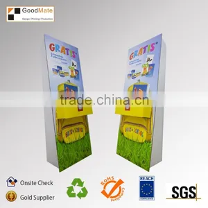 Custom CMYK Printed Paper Material Shopping Mail Display Stand thumbnail-1