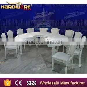 MDF Modern Furniture Cheap Round Banquet Tables for Sale Quality Choice thumbnail-2
