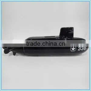 Black and White Ceramic Bomb Shape Money Custom Coin Bank thumbnail-1