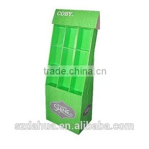 Cardboard Exhibition Display Stand, Pop Floor Standing Display Stand thumbnail-1