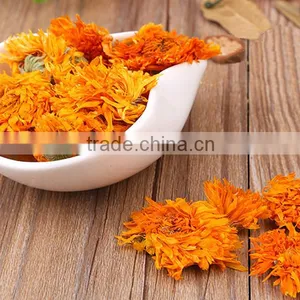 Premium Wholesale Chinese Flower Tea Herbal Medicines for Sleep and Anti-inflammatory Golden Marigold Dried Jin Zhan Hua Flower thumbnail-3