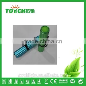 1.5v AA Battery Led Lamp Super Bight Portable Flashlight With Clip thumbnail-3