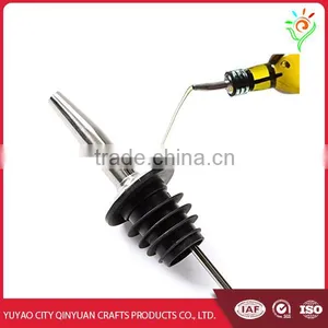 Drip Less Stainless Steel Olive/oil/vinegar Bottle Pourer thumbnail-1