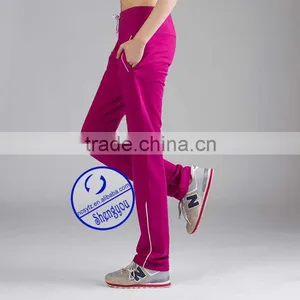 Custome High Quality 100%Cotton Slim Jogger Pants For Women thumbnail-2