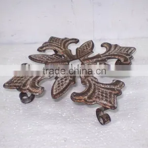 Square Centered Cross Metal Coaster thumbnail-1