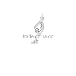 Sterling Silver Charm Nice Pattern Design Jewelry Lucky Charm thumbnail-1