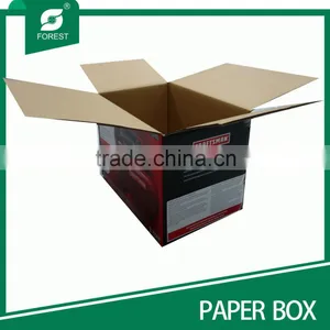 Larger Kraft Foldable Paper Box Shipping Box thumbnail-1