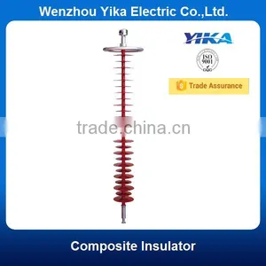 Wenzhou Yika IEC 110KV Composite High Tension Insulators Polymer Insulator Electrical Product thumbnail-1