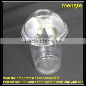 Hard Plastic Milky Tea and Coffee Suit Cup With Lid thumbnail-1