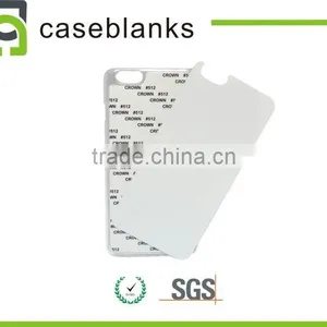 Top 2D Sublimation Cover PC+aluminum Phone Case for Iphone 5s 6 Plus thumbnail-1