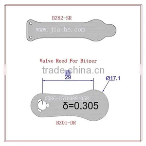 Bitzer Air Compressor Reed Valve With High Precision thumbnail-1