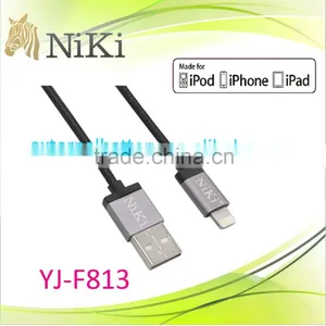 MFi Approved Nylon Braided Charging Cable for Apple IPhone 5 and 6 thumbnail-1