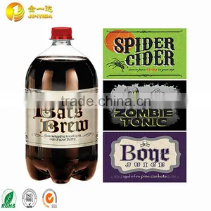 Custom Printed Waterproof Adhesive Roll Beer Bottle Label thumbnail-4