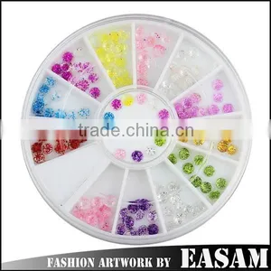 Fashion 12 Colors Glitter Pearl for Nail Art Decoration thumbnail-1