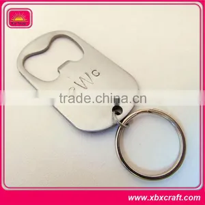 High Quality Logo Custom Engraved Stainless Steel Keychain thumbnail-4