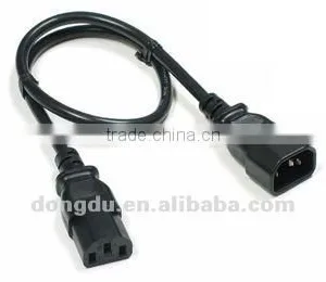 IEC C13 to C14 Power Cord thumbnail-1