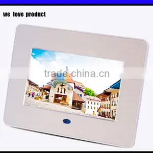 Cheaper High Performance Digital 7" Lcd tv Screen Photo Video Loop Frame Lomp Holder Remote Control thumbnail-3