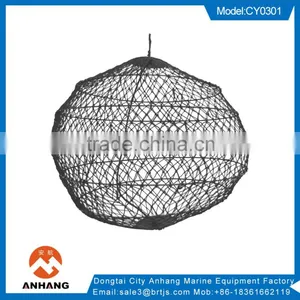 Marine Black Polyester Day Signal Ball,Nylon Net Steel Ring,Diamond thumbnail-2