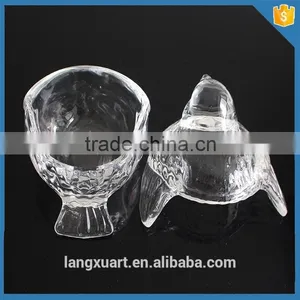 2015 New Product Animal Shape Bird Glass Candy Jar thumbnail-2
