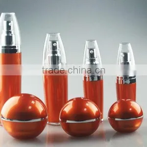 Sphere Acrylic Cosmetic Cream Jars and Lotion Bottles thumbnail-1