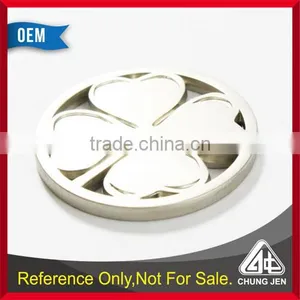 Best Selling Euro Plastic / Metal Laser Logo Trolley Shopping Coin thumbnail-1
