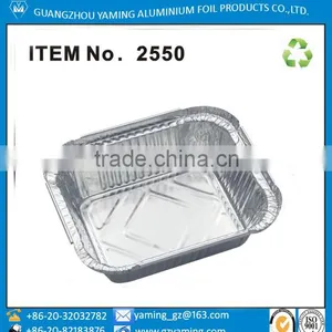 Foil Containers UK 450ml Take Away Aluminium Foil Container Lunch Box thumbnail-1