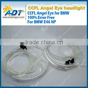 145mm Ring Super Bright Halo Ring CCFL Angel Eyes Headlight Kit For BMW thumbnail-3