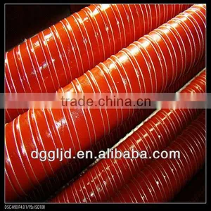 Red Silicone High Temperature Air Duct thumbnail-1