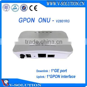 CE Certification Mini White Case Realtek Chipset High Speed 1GE GPON ONU thumbnail-1